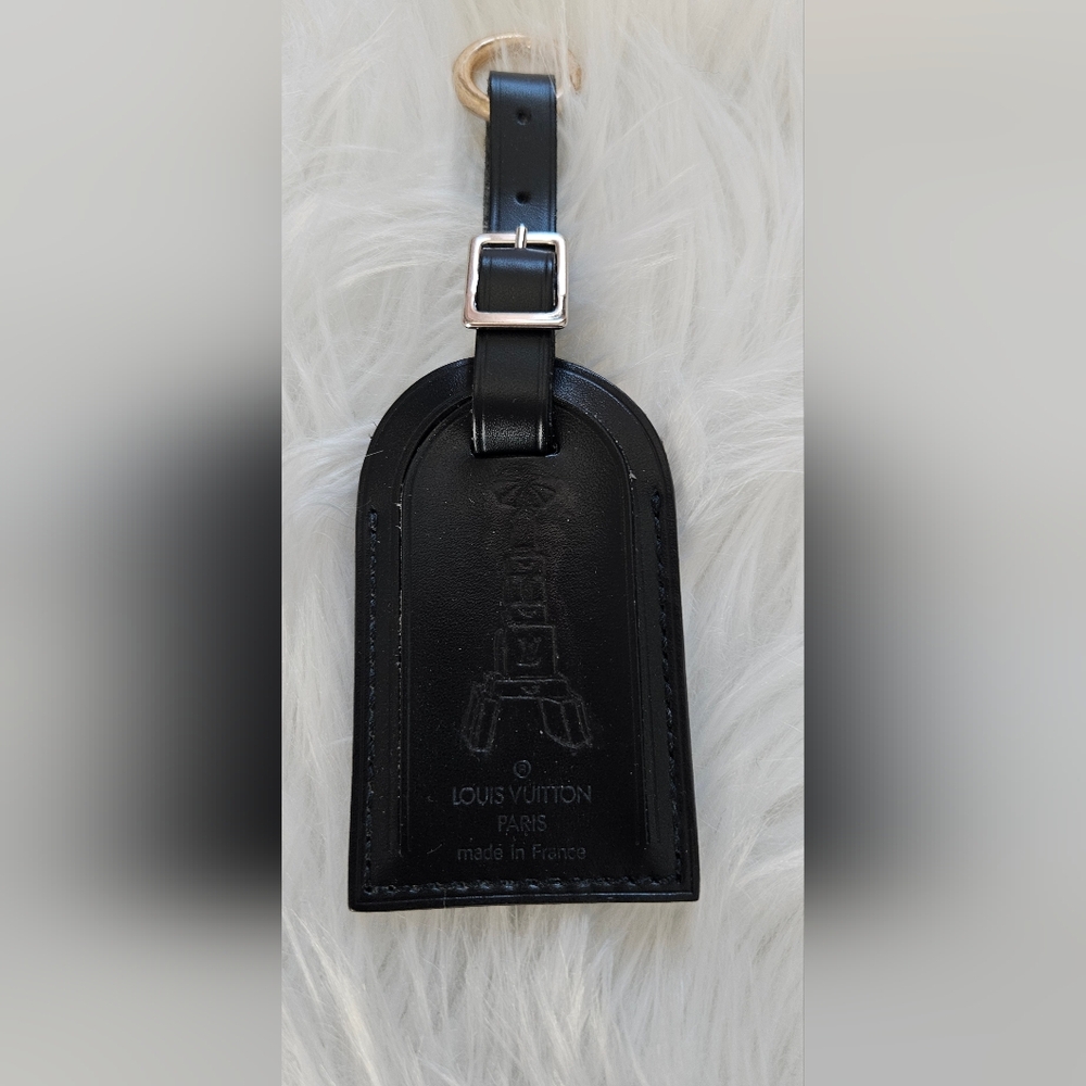 Louis Vuitton Black Leather Accessory